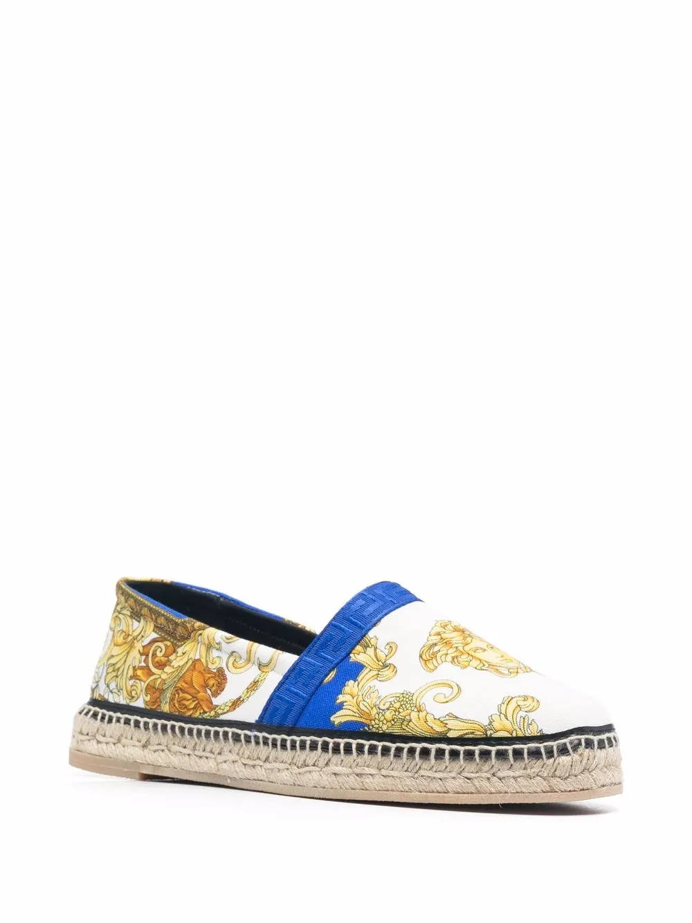 Image 2 of Versace Medusa Renaissance-print espadrilles