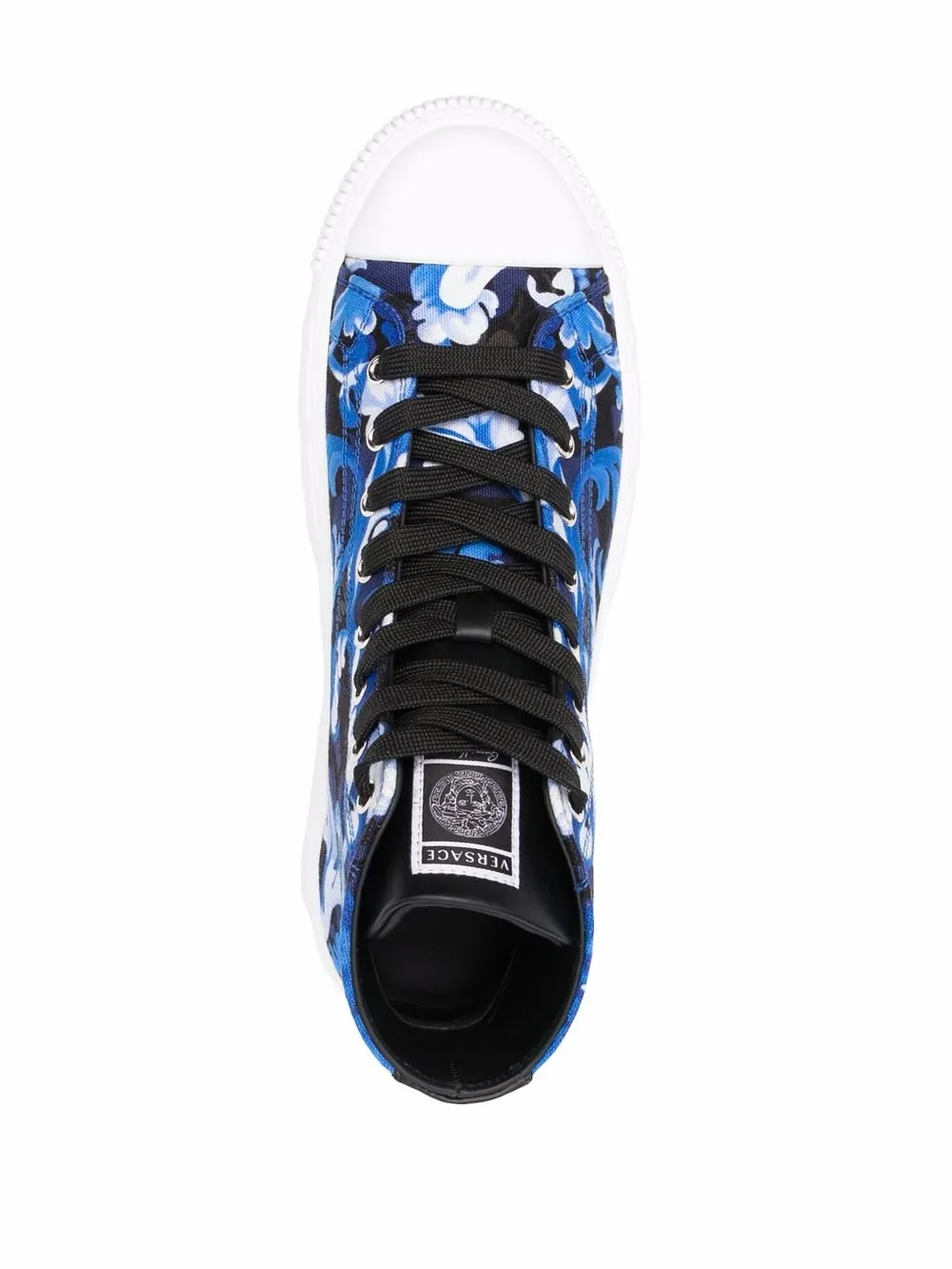 фото Versace кеды greca с принтом baroccoflage