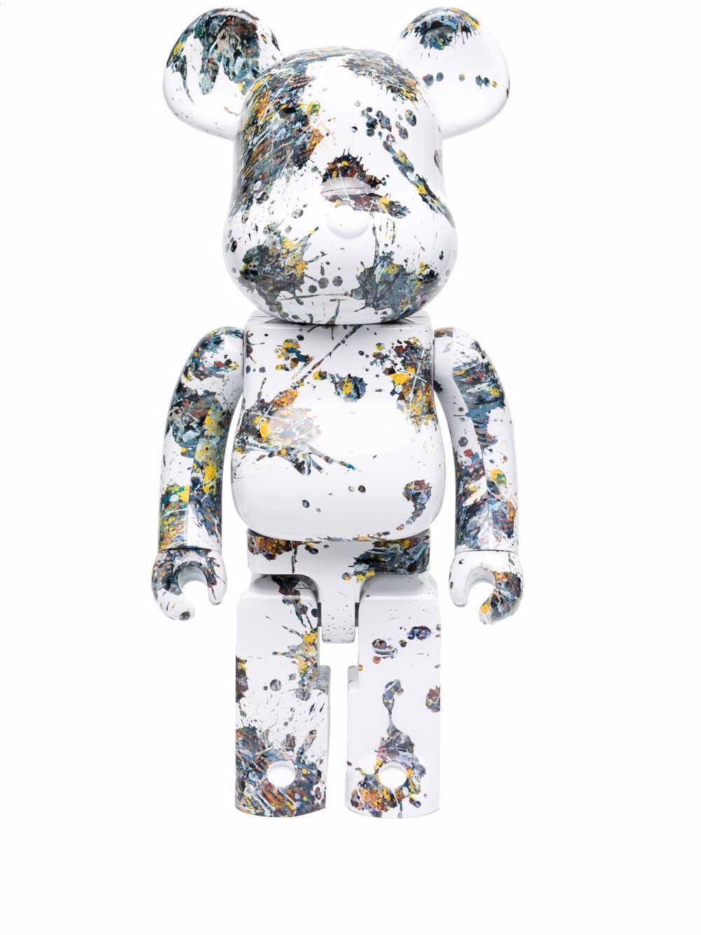 фото Medicom toy фигурка be@rbrick x jackson pollok 1000% studio splash