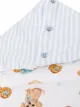 Monnalisa bear print sleeping bag