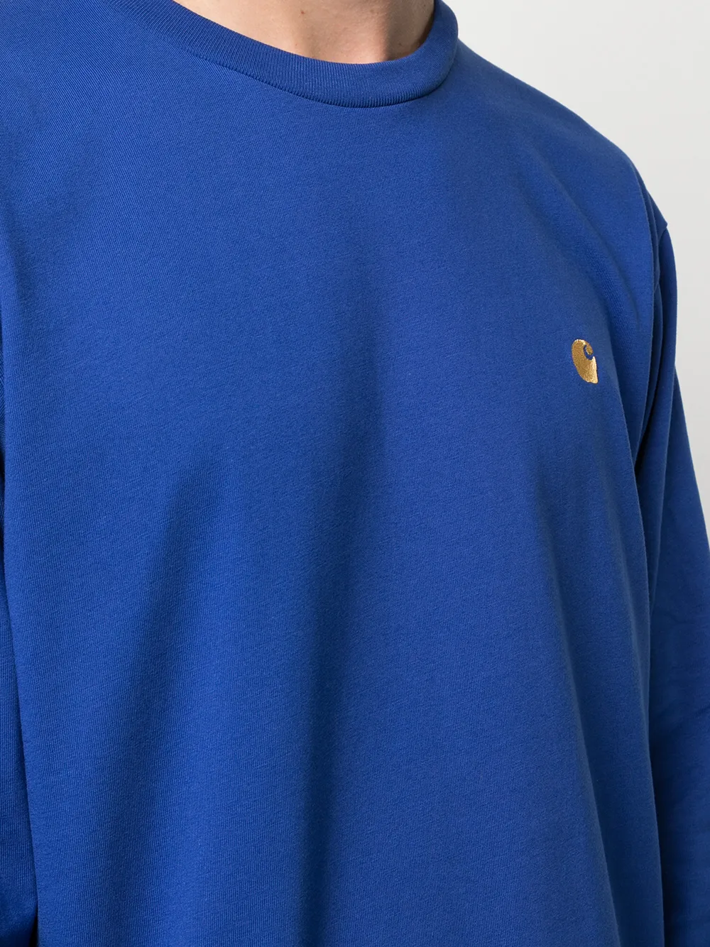 фото Carhartt wip топ chase с длинными рукавами и вышитым логотипом
