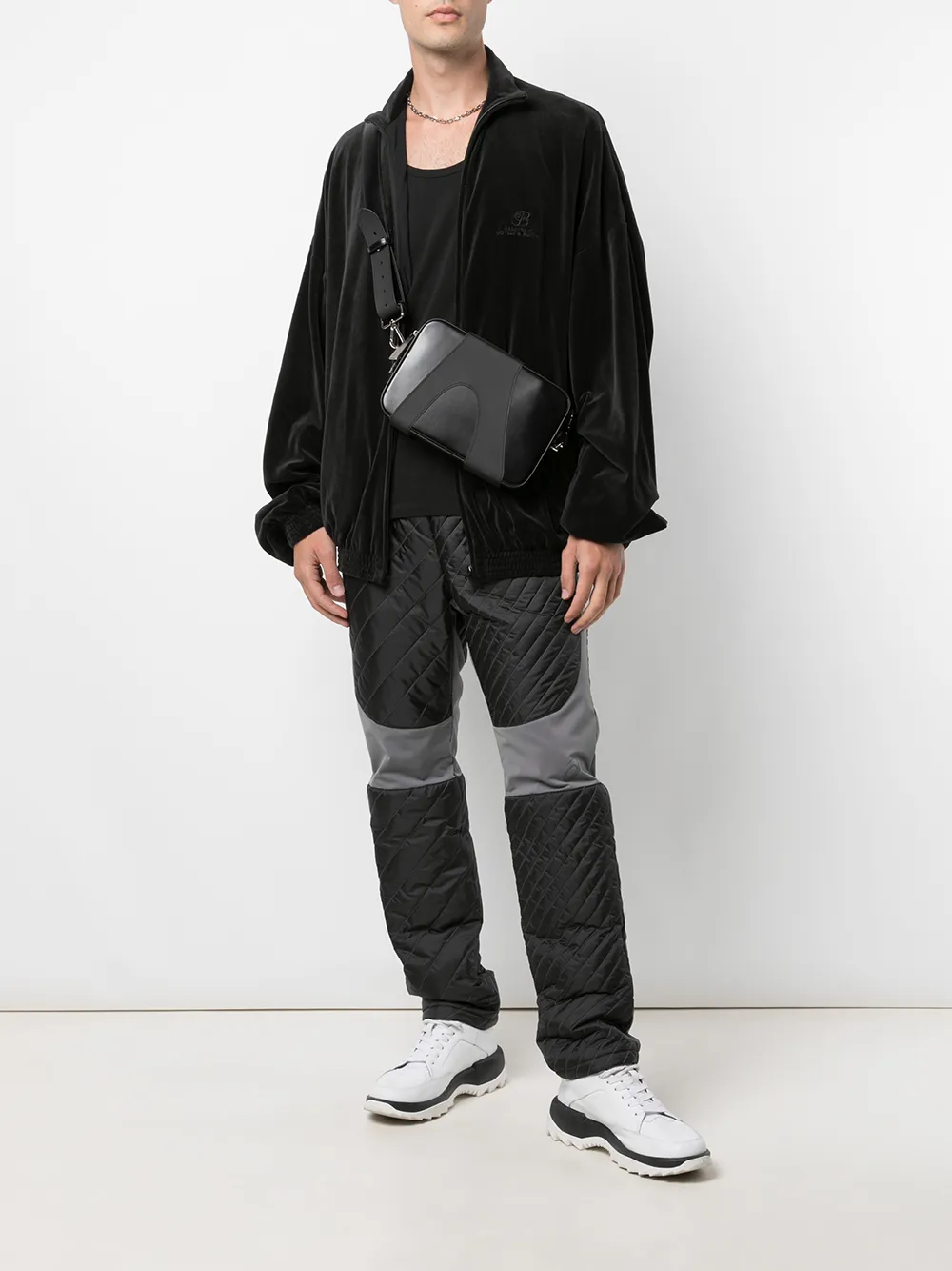 balenciaga tracksuit red