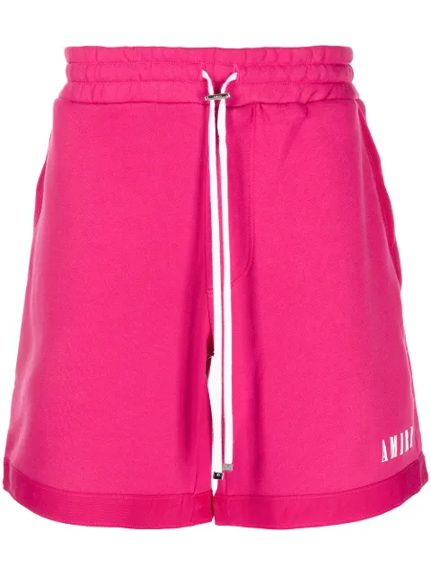 AMIRI logo-print track shorts