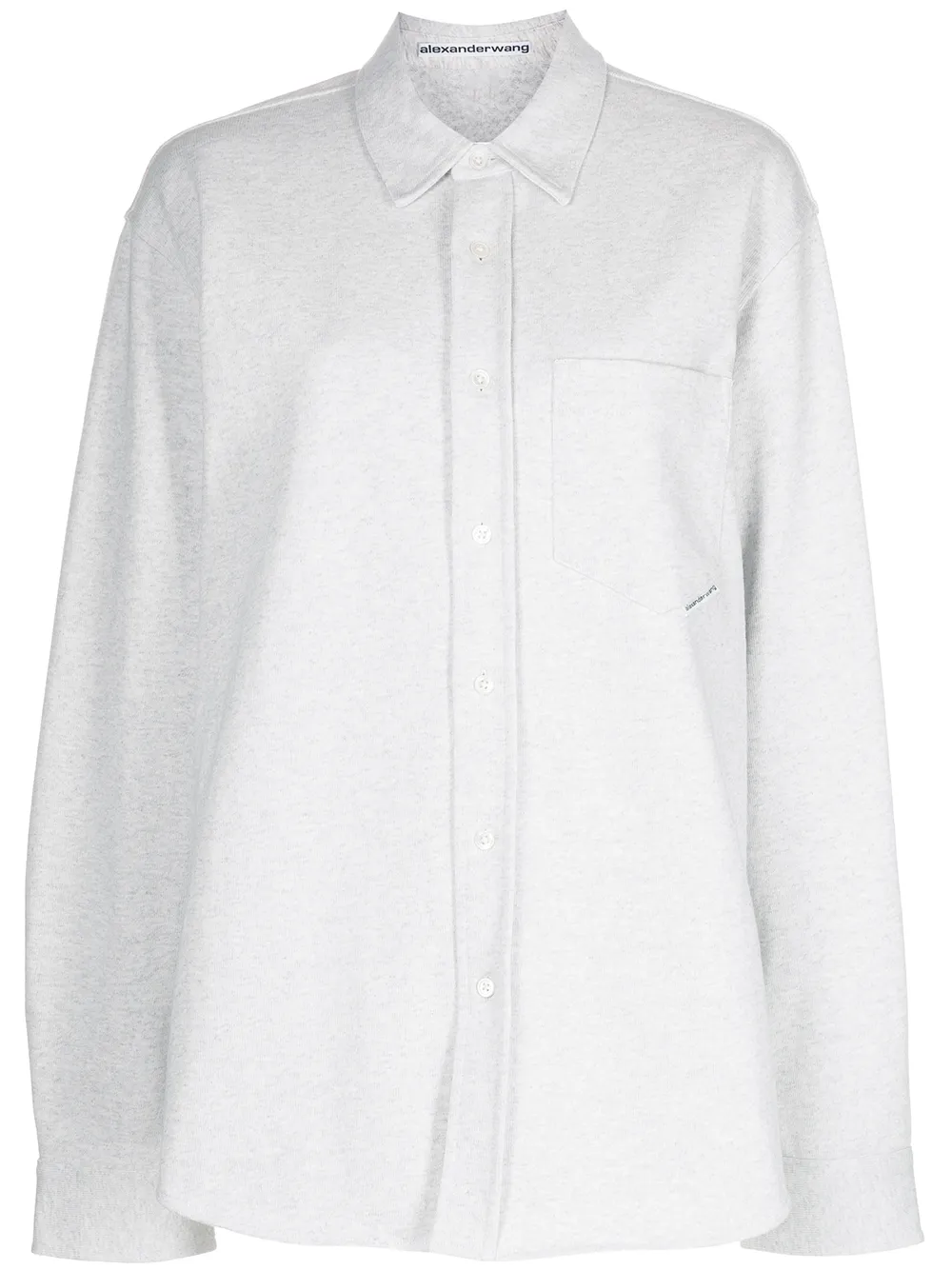 

Alexander Wang camisa manga larga - Gris