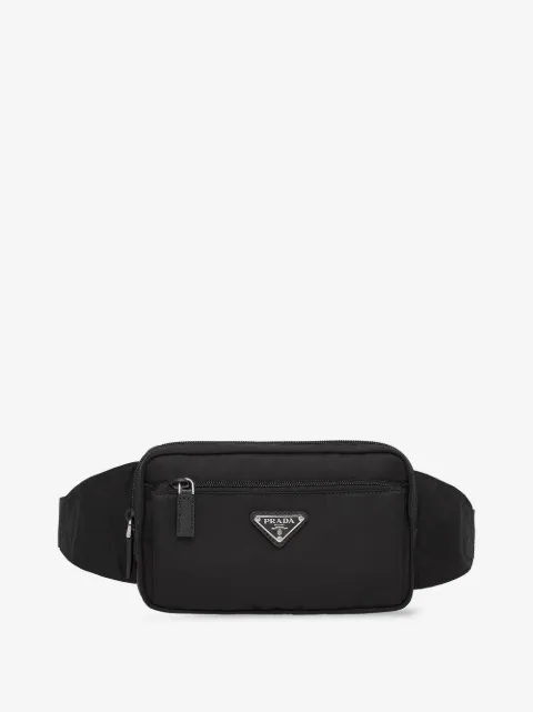 Prada Re-Nylon logo-plaque belt bag