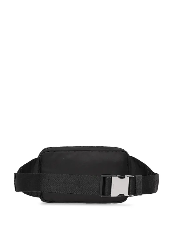 Prada logo-plaque Belt Bag - Farfetch