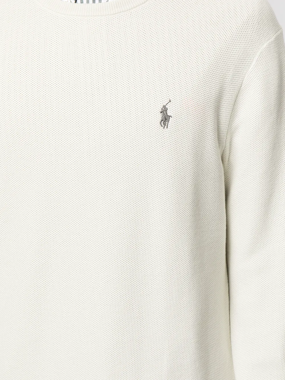 фото Polo ralph lauren свитер с вышитым логотипом