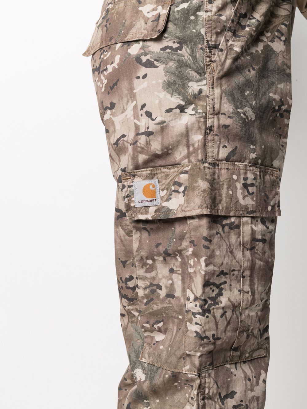 фото Carhartt wip брюки карго с камуфляжным принтом