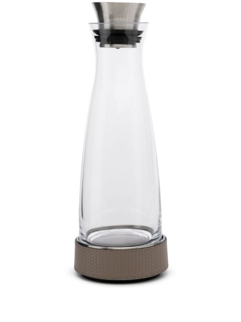 Pinetti leather-trim water bottle 