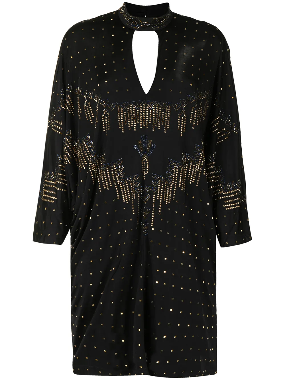 

Camilla vestido con detalles de strass - Negro