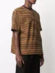 Rhude striped cotton T-shirt