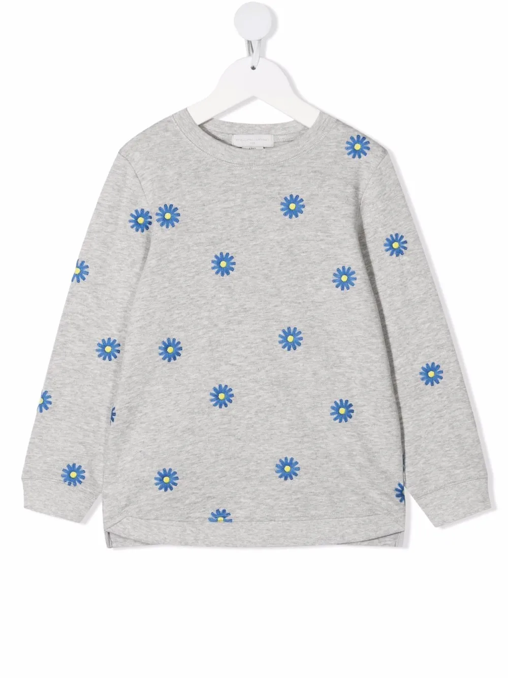 фото Stella mccartney kids толстовка с цветочной вышивкой
