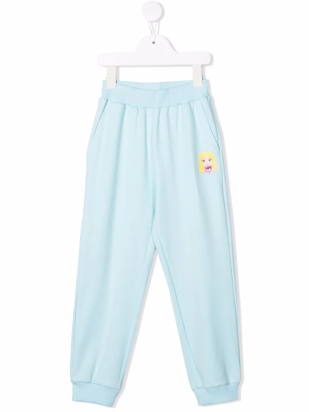 Chiara Ferragni Kids спортивные брюки CF Mascotte