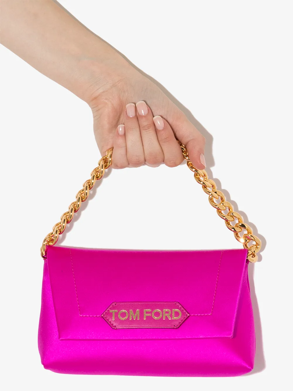 фото Tom ford мини-сумка с нашивкой-логотипом