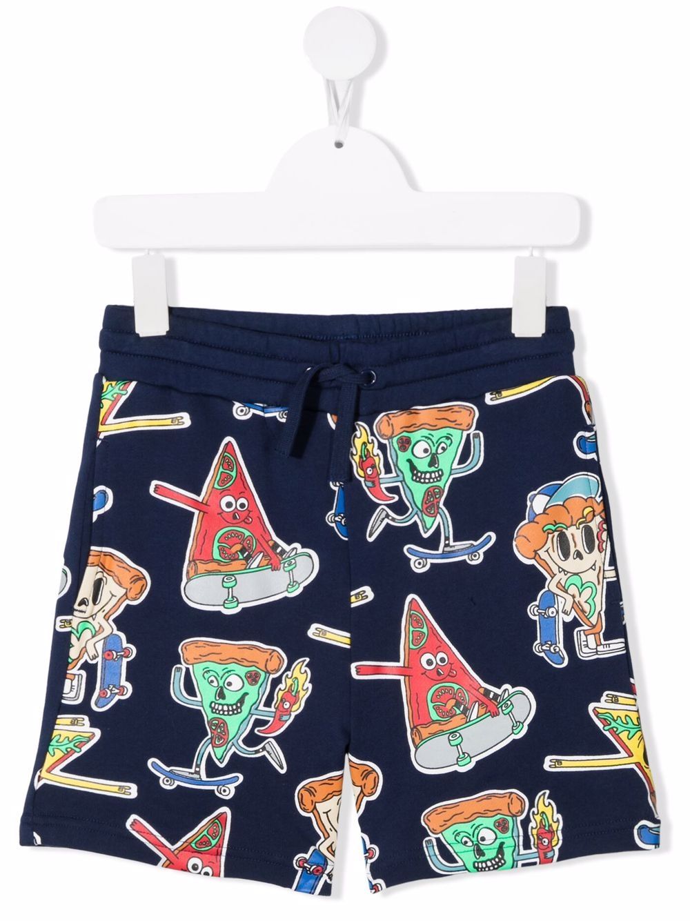 

Stella McCartney Kids shorts con estampado de pizza - KN2015 PIZZA SKATERS FLEECE SHORTS