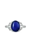 Pragnell Vintage 1911-1940 platinum Art Deco sapphire and diamond ring - Silver