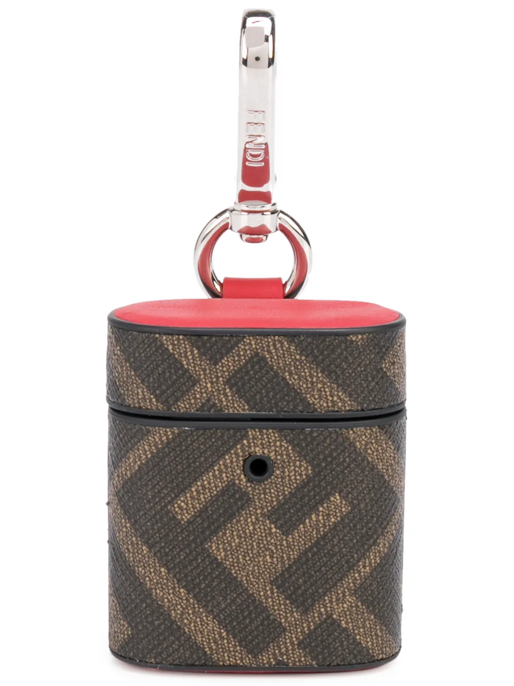 

Fendi estuche con motivo FF para AirPods - Marrón