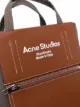 Acne Studios leather trim tote