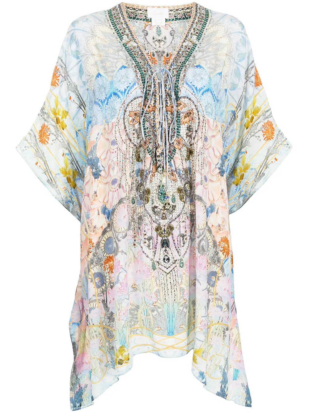 

Camilla Morris Muse silk kaftan - Multicolour