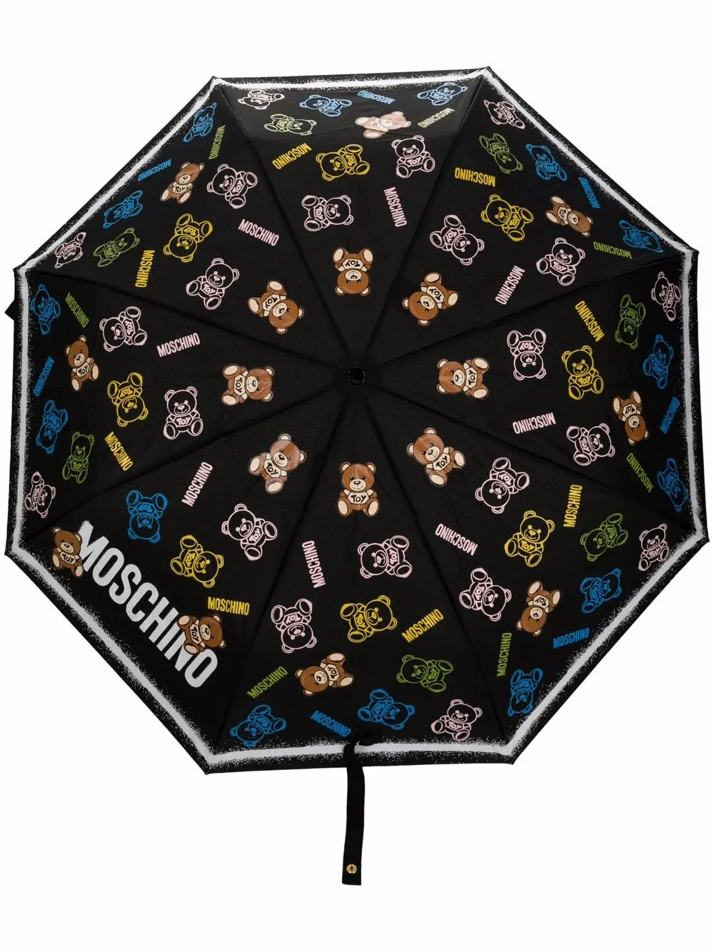 

Moschino teddy bear-print umbrella - Black