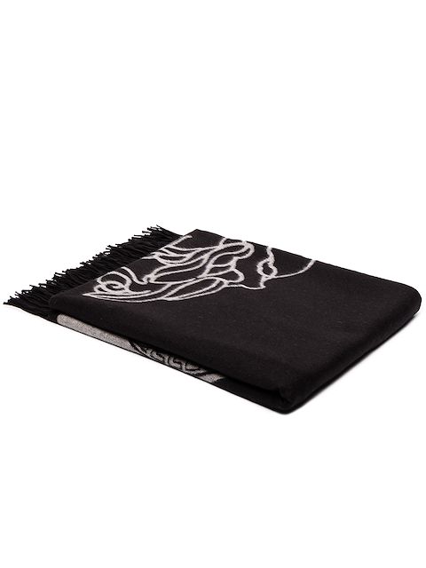 Versace Home Greca motif blanket