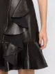 Alexander McQueen falda con dobladillo peplum