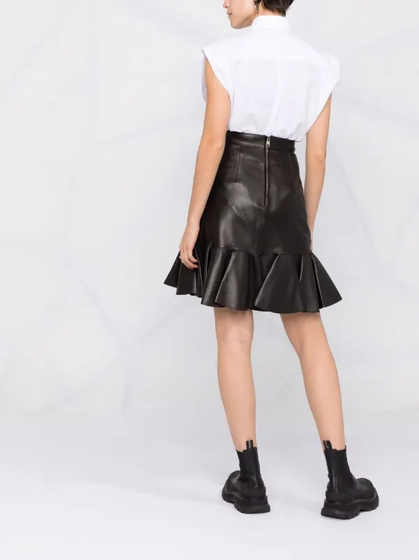 Peplum bottom cheap skirt