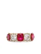 Image 1 of Pragnell Vintage 1837-1901 18kt yellow gold Victorian Burmese ruby and diamond ring