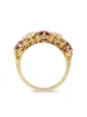 Pragnell Vintage 1837-1901 18kt yellow gold Victorian Burmese ruby and diamond ring