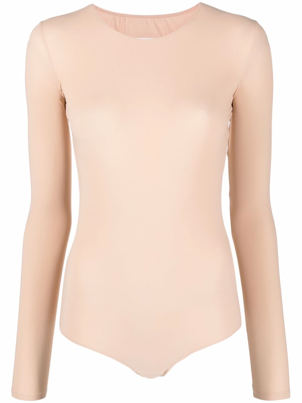 

MM6 Maison Margiela body stretch manga larga - Neutro