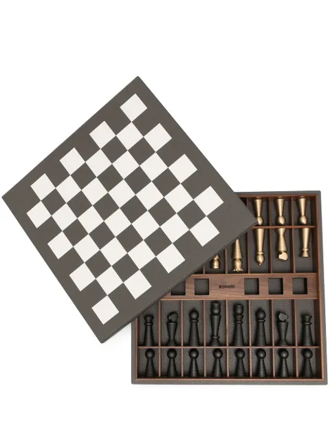 Pinetti chess and checkers game board