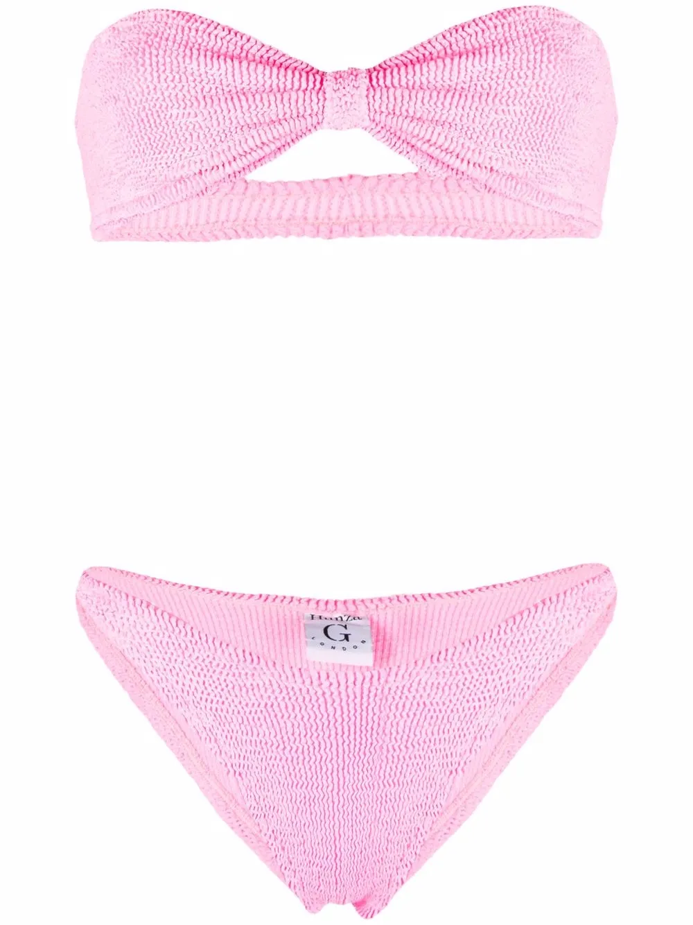 Hunza G бикини Jean с лифом без бретелей