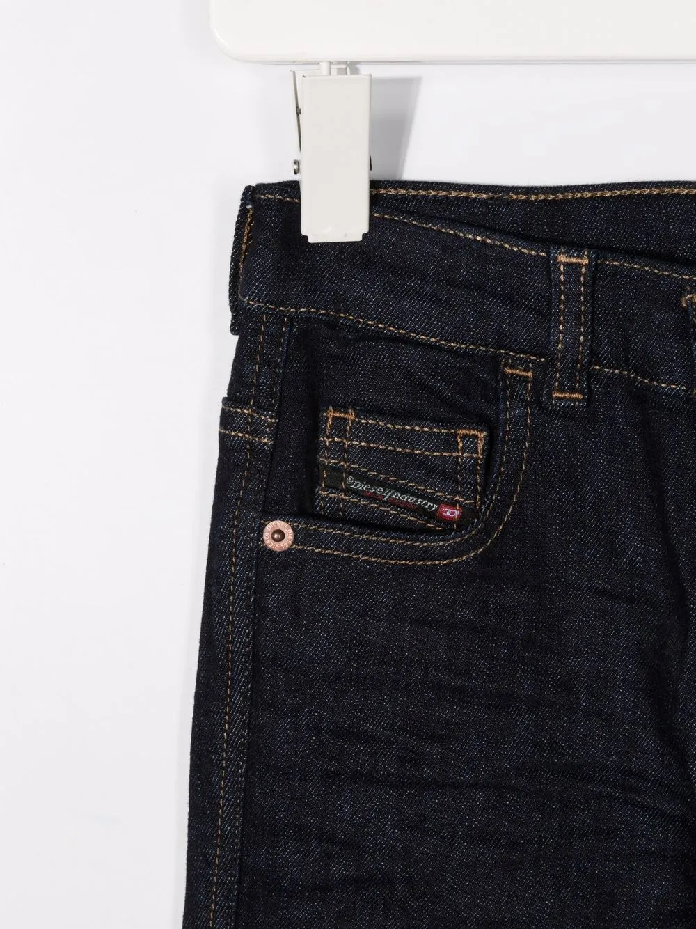 фото Diesel kids прямые джинсы средней посадки