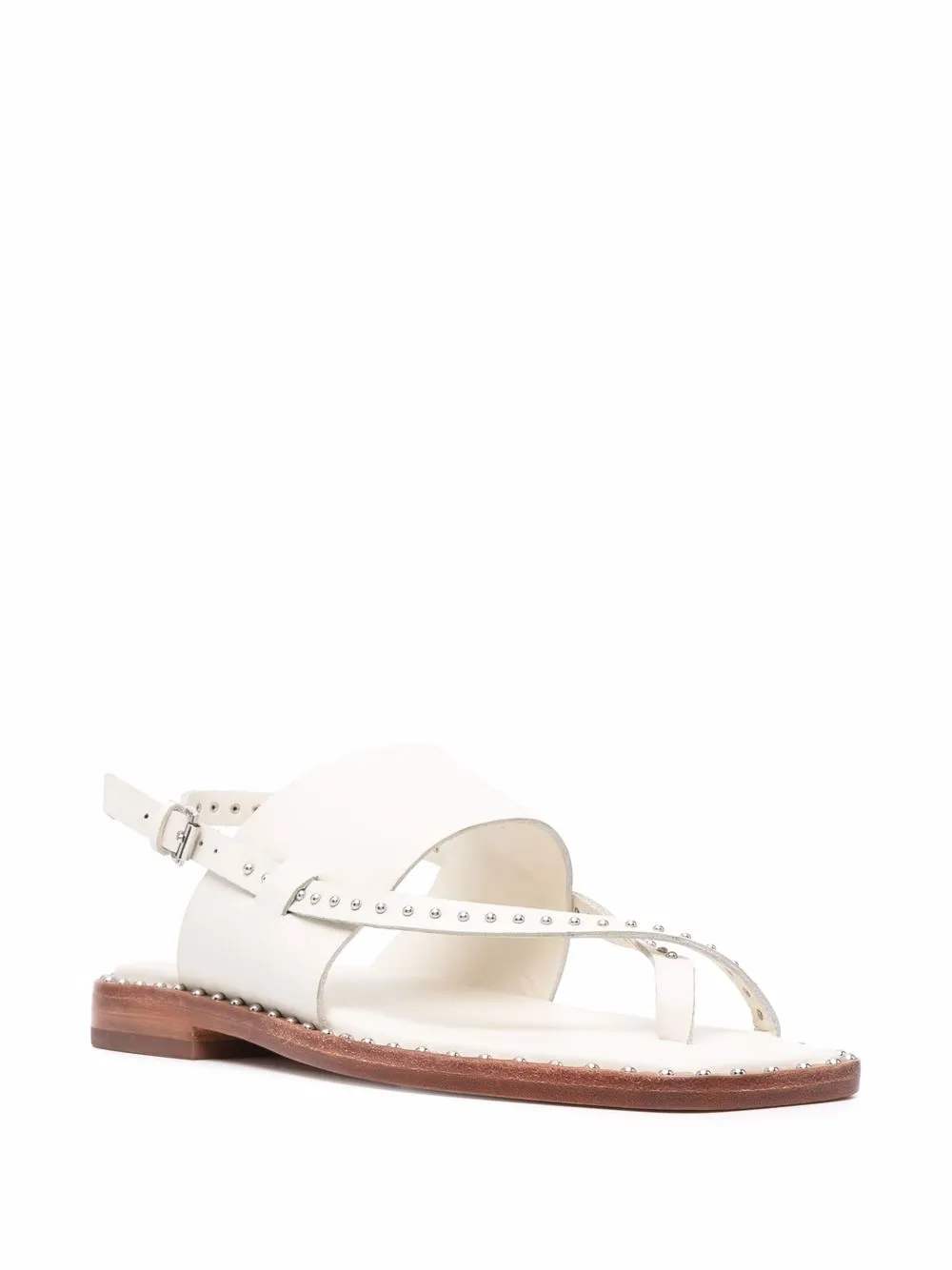  Ash Medina Leather Sandals - White 
