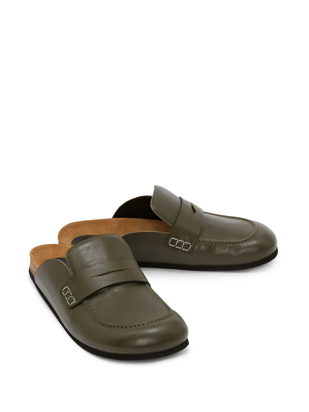 jw anderson backless loafers