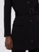 Saint Laurent long belted jacket