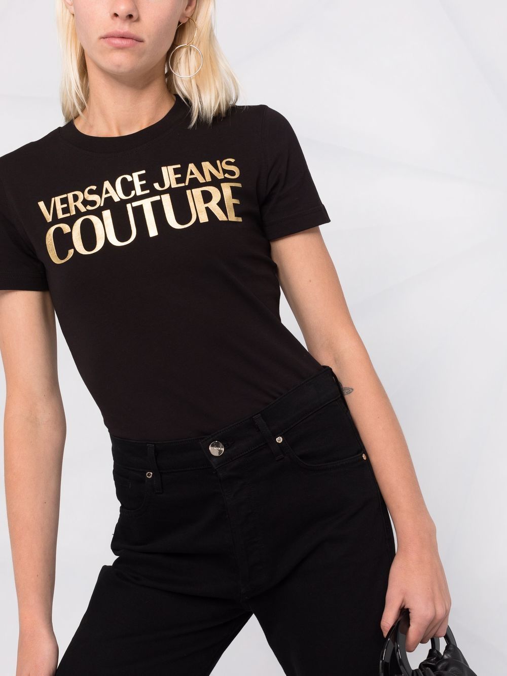 фото Versace jeans couture футболка с логотипом