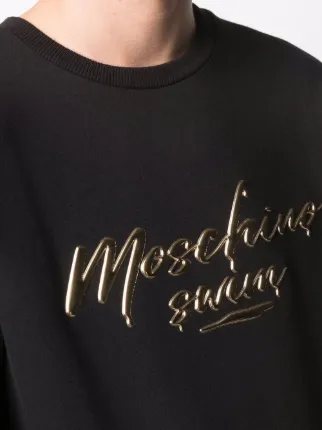 Moschino Swim 压纹卫衣展示图