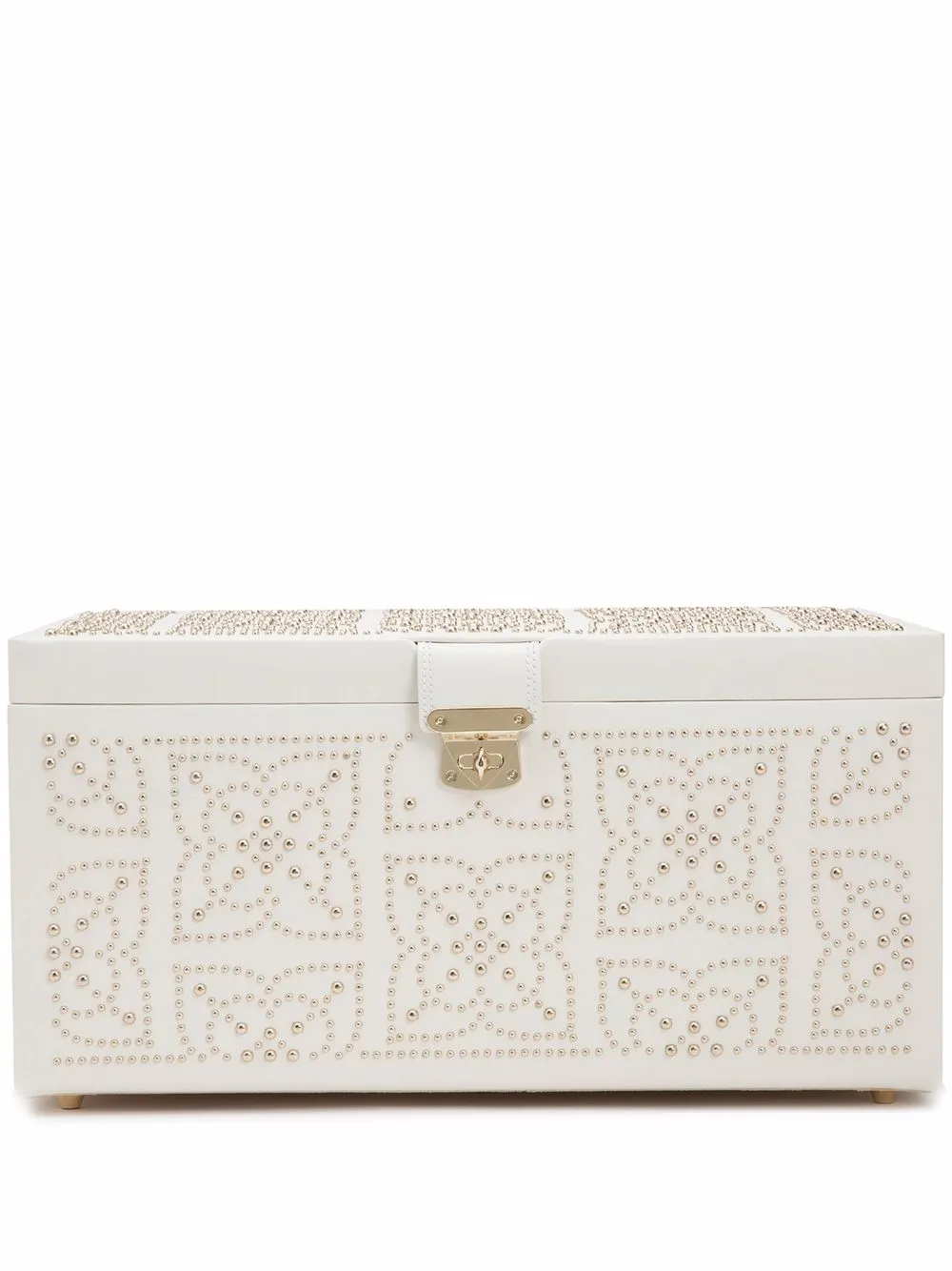 

WOLF large Marrakesh jewellery box - White