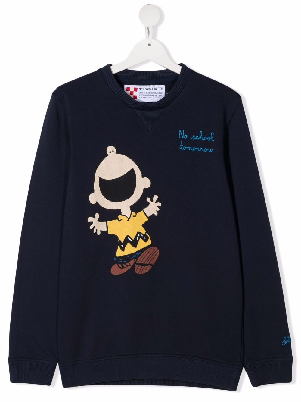 фото Mc2 saint barth kids teen charlie bobby cotton sweatshirt