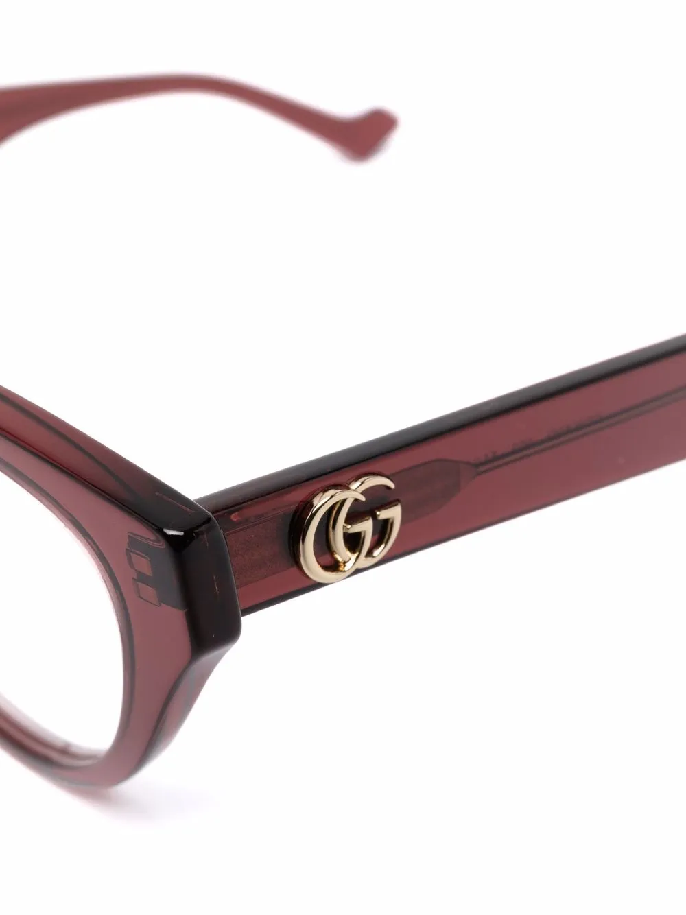 фото Gucci eyewear очки в оправе 'кошачий глаз'