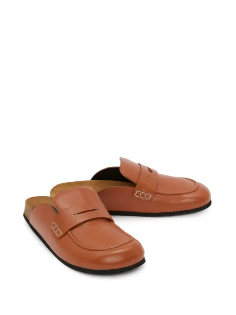 jw anderson backless loafers