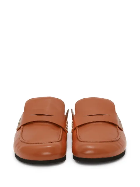jw anderson backless loafers