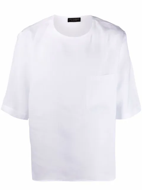 Dell'oglio short-sleeve linen T-shirt