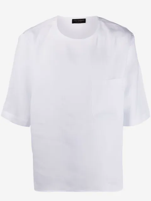 Dell'oglio short-sleeve linen T-shirt