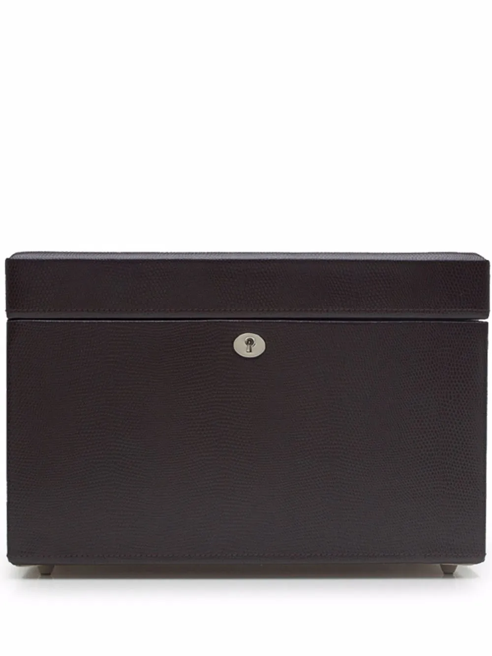 

WOLF medium London jewellery box - Black