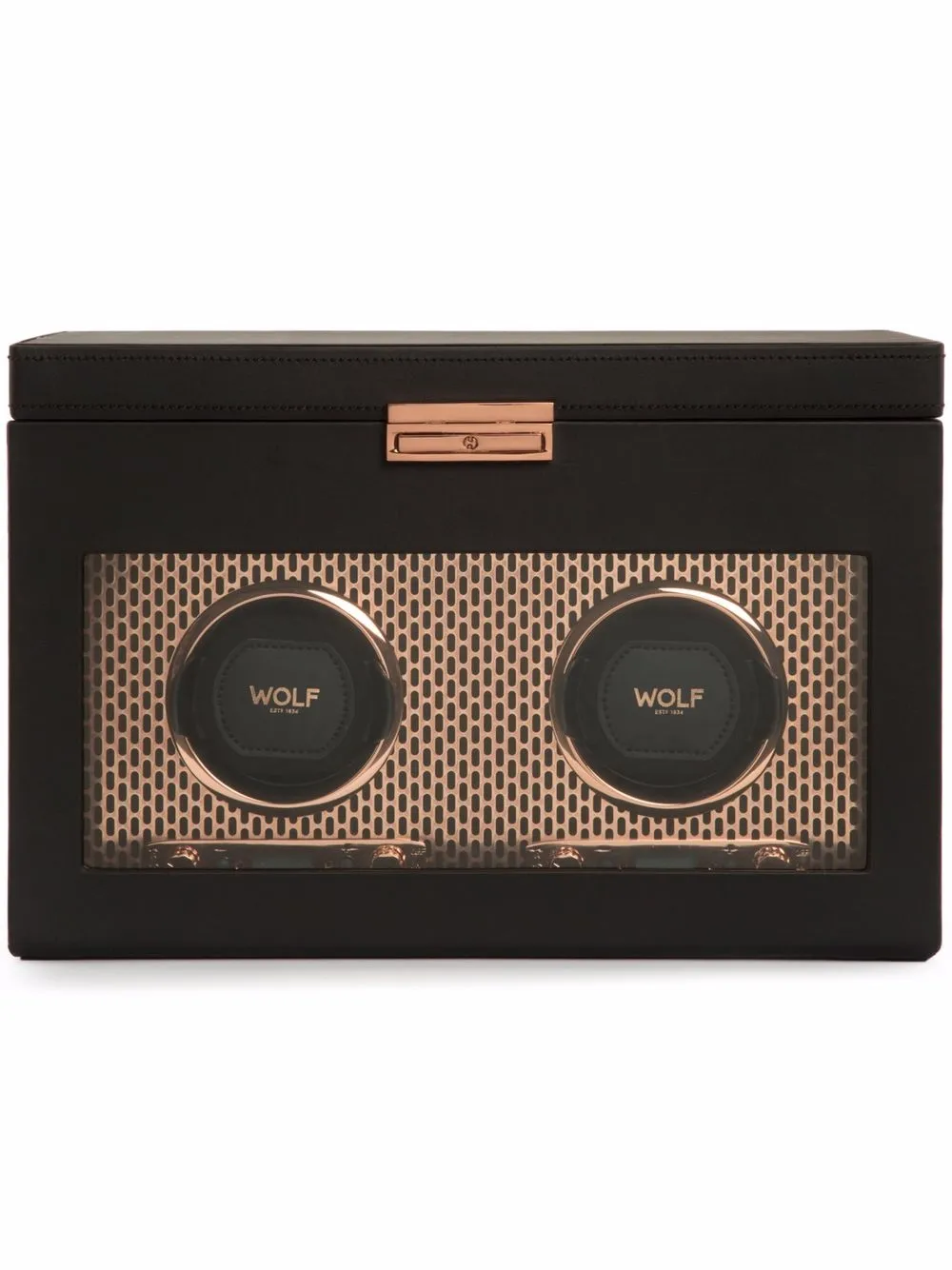 

WOLF AXIS double watch winder - Black