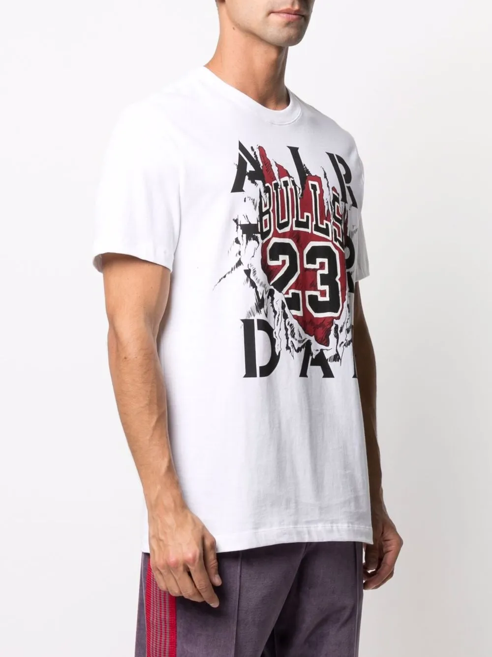 Jordan T-shirt met print Wit