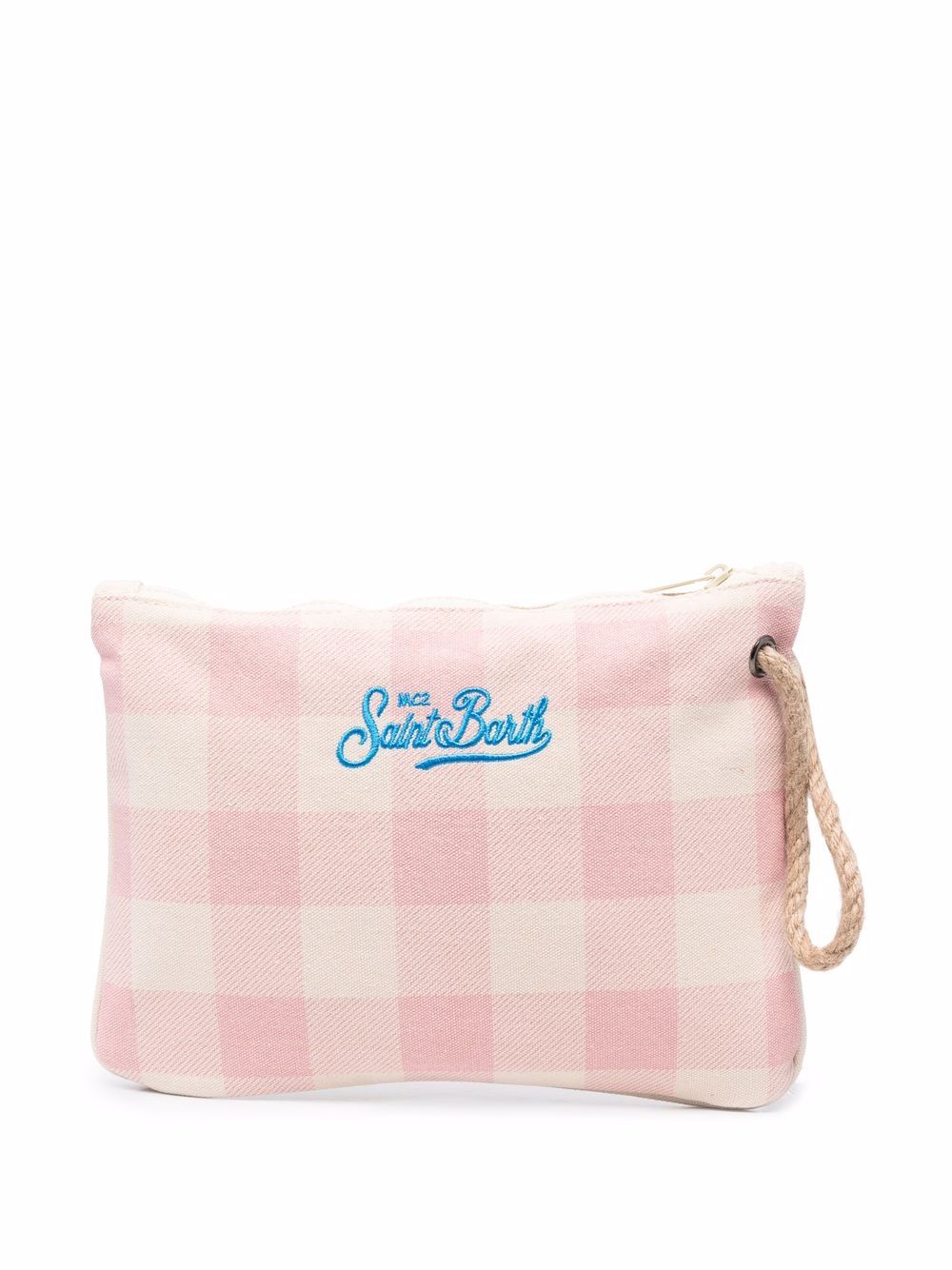 фото Mc2 saint barth kids parisienne gingham clutch bag