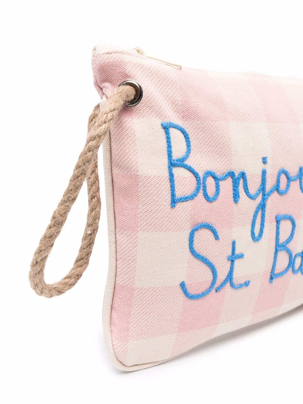 фото Mc2 saint barth kids parisienne gingham clutch bag